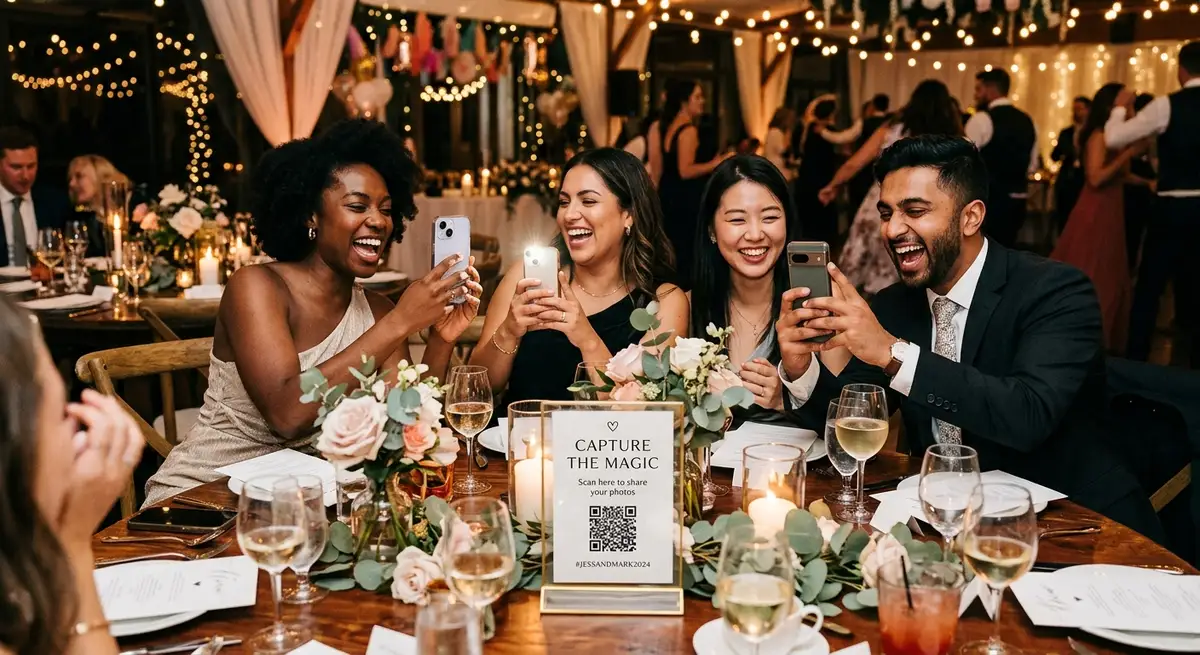 חלופות לאפליקציות לשיתוף תמונות חתונה: איך לאסוף תמונות בלי לבקש הורדות