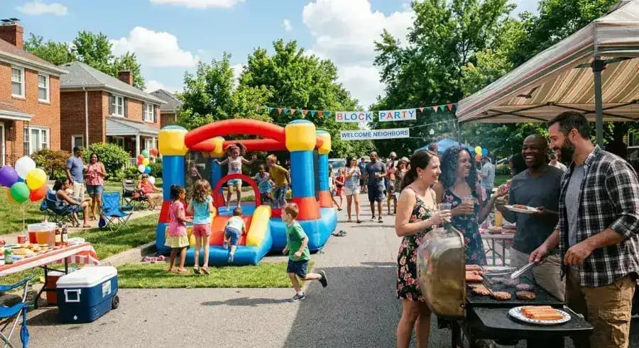 מסיבות שכונה ואירועים קהילתיים